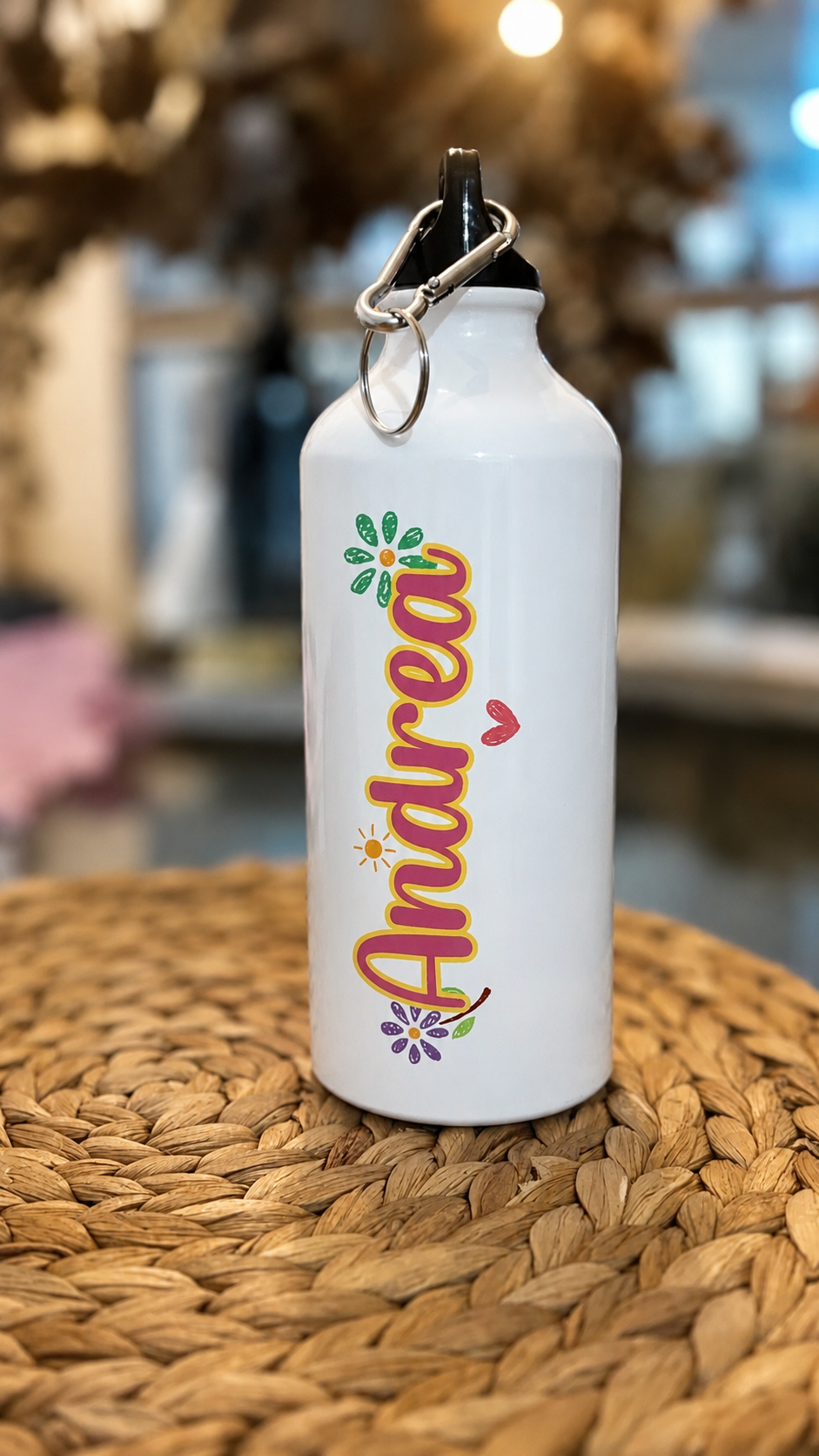 Botella de aluminio personalizada